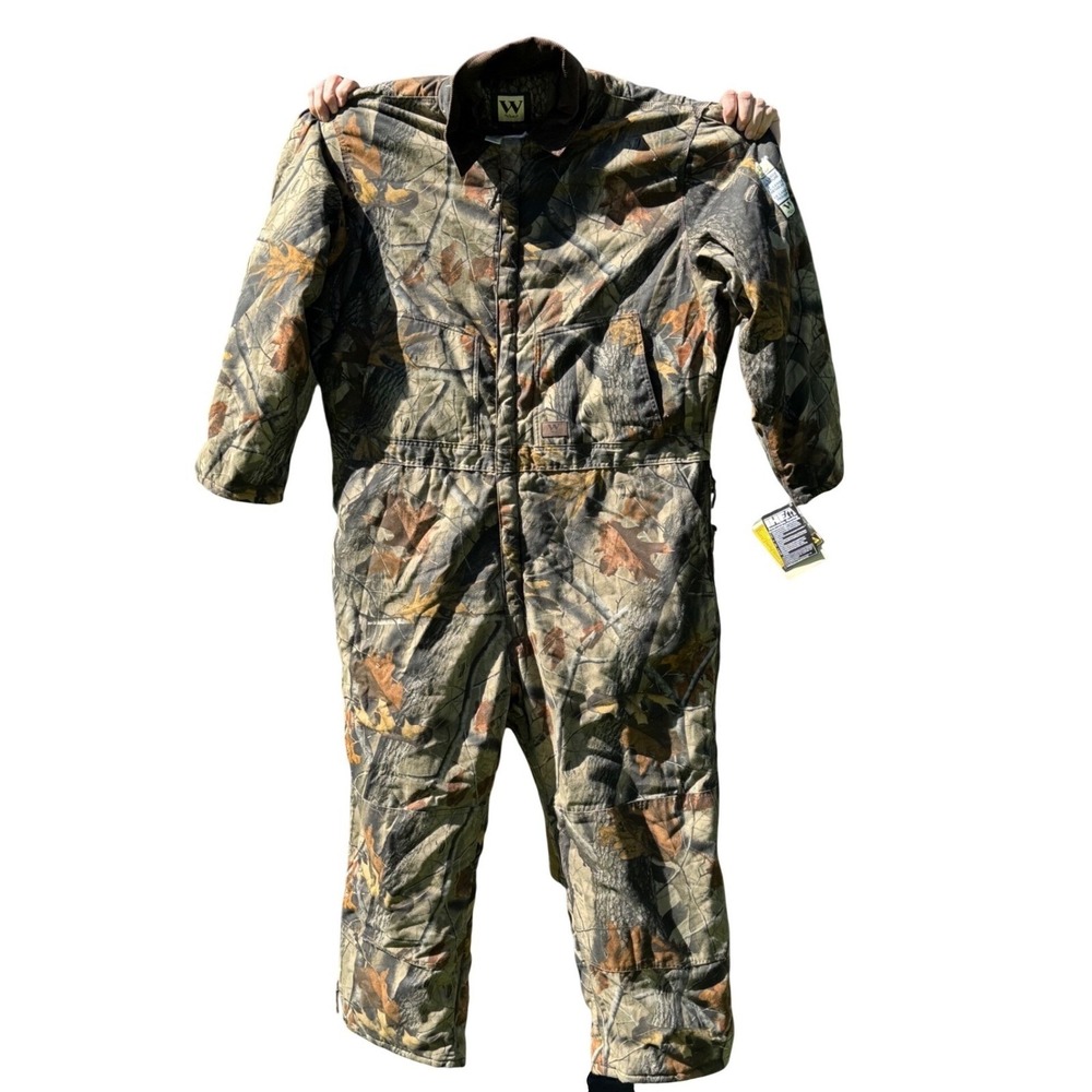 Walls Legend Realtree Hardwoods Camo Insulated Hunting Coveralls Men's 3XL NWT